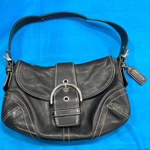 Coach black purse